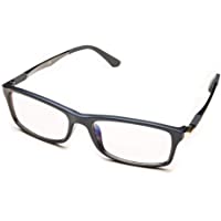 PROSPEK - Gafas para ordenador Premium – Dynamic – Con filtro de luz azul y antirreflejante (+0.00 Dioptrías | Gris…